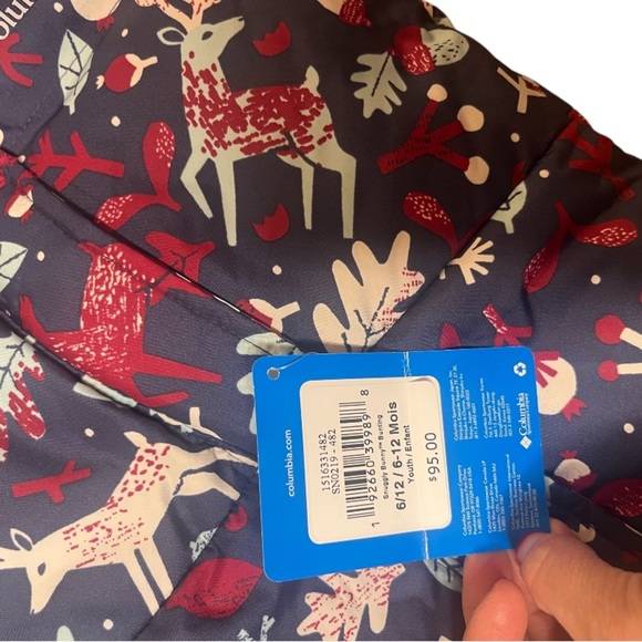 NWT Columbia Infant Bunting Snowsuit size 6-12 months - Picture 3 of 4